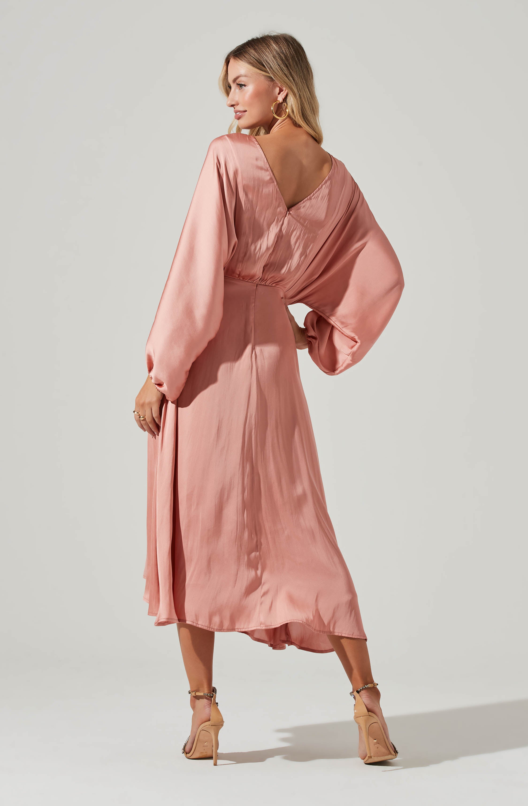 Marin Dolman Sleeve Midi Dress