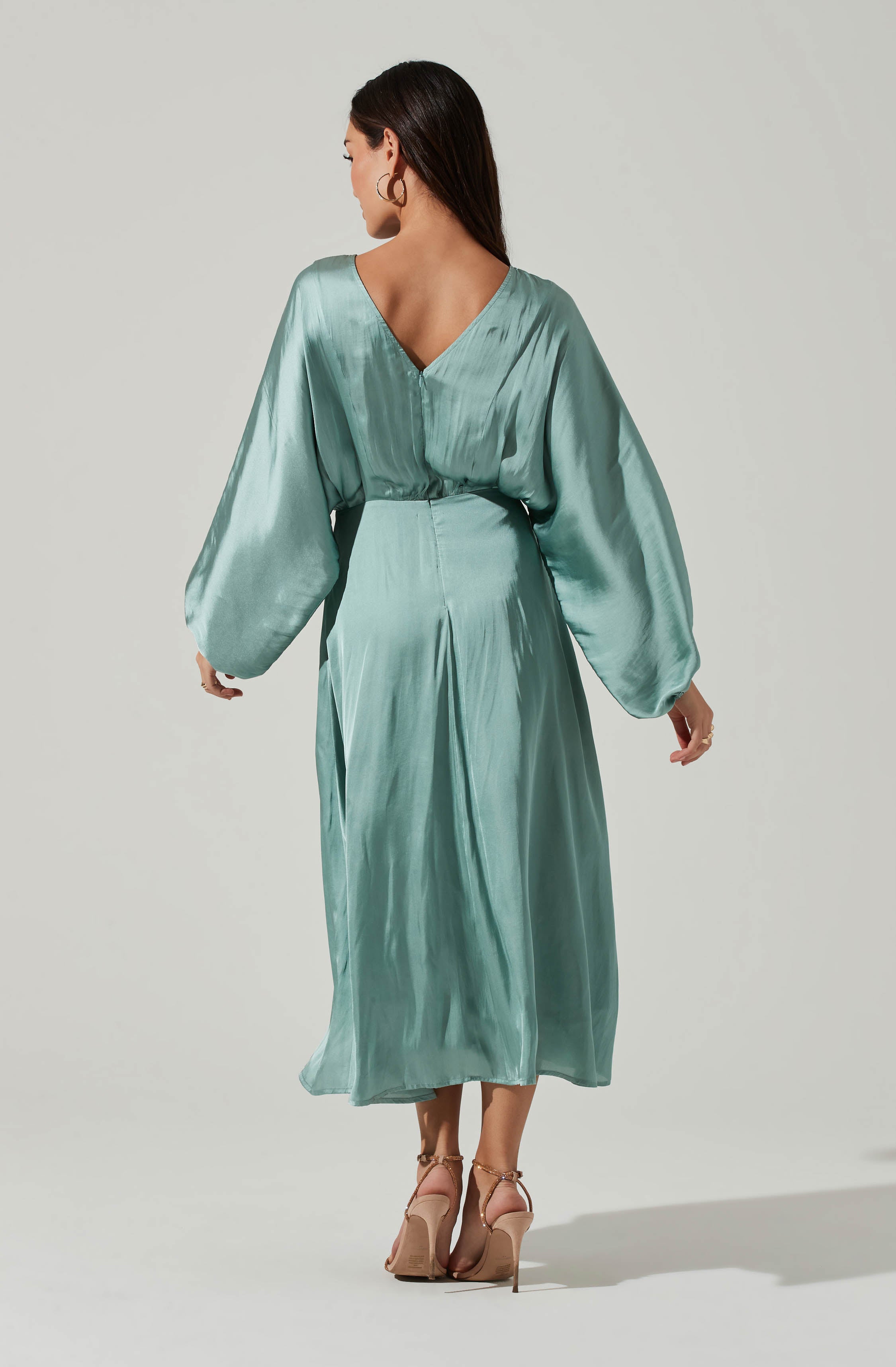 Marin Dolman Sleeve Midi Dress