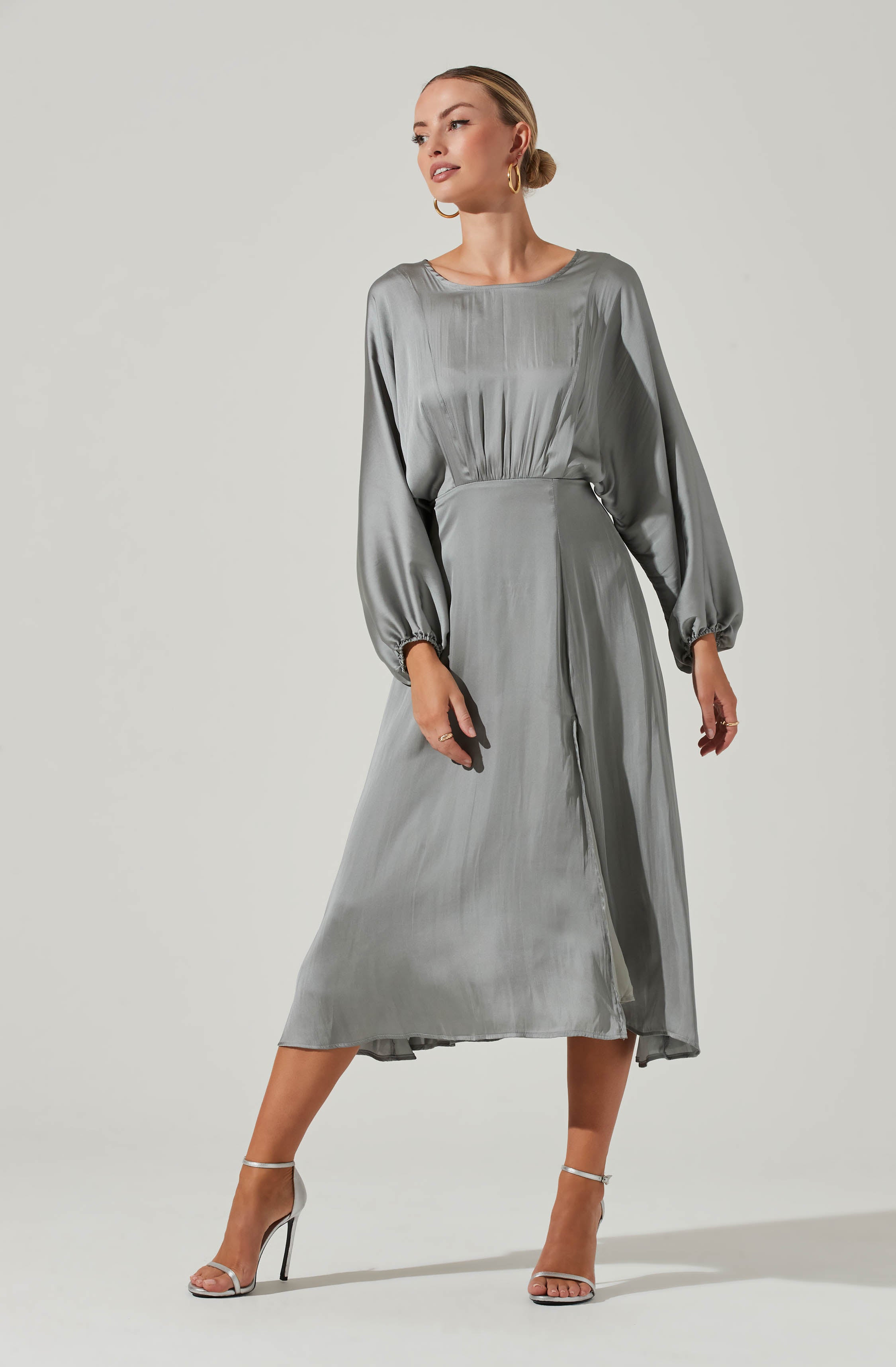 Marin Dolman Sleeve Midi Dress