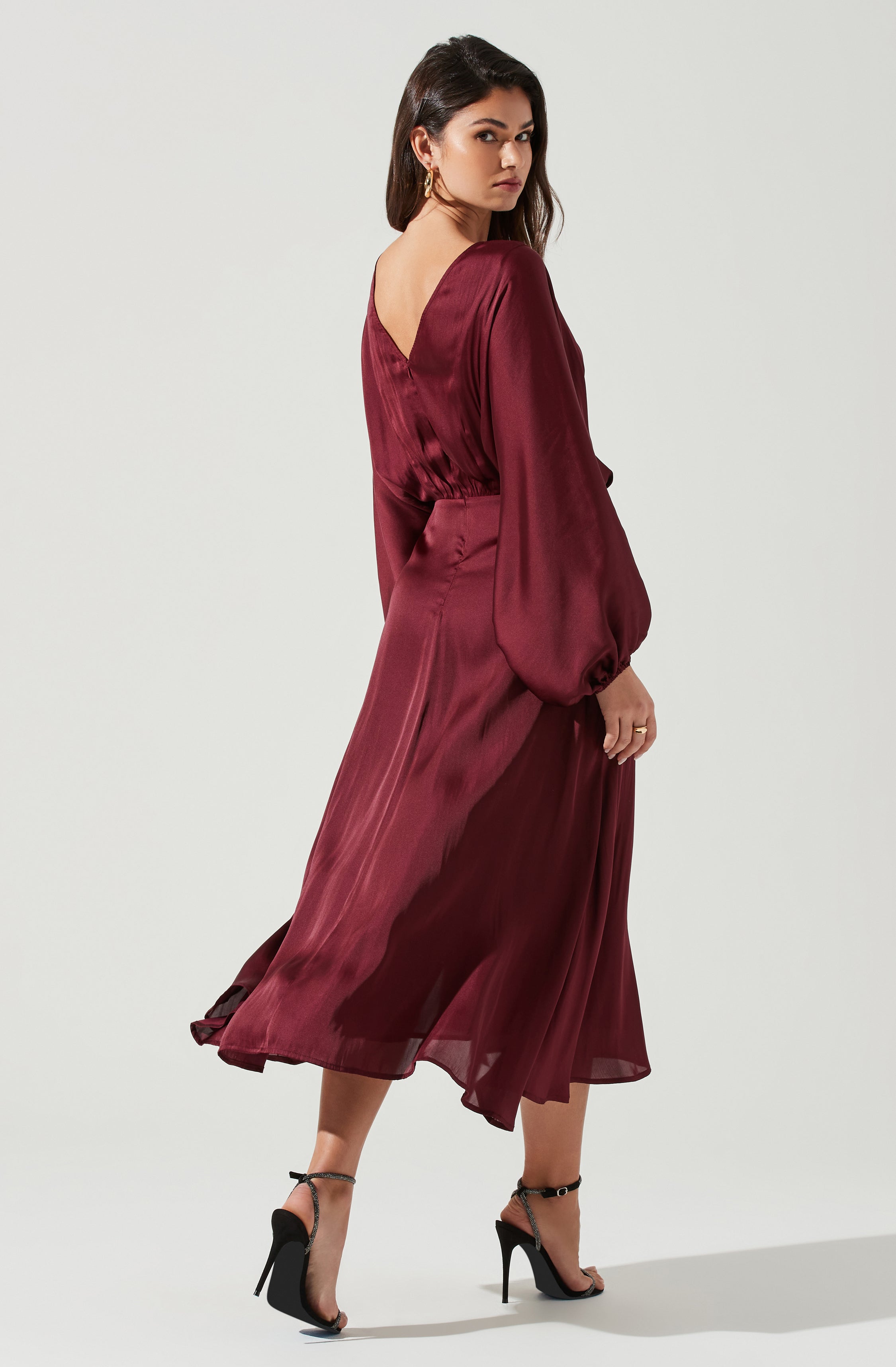Marin Dolman Sleeve Midi Dress