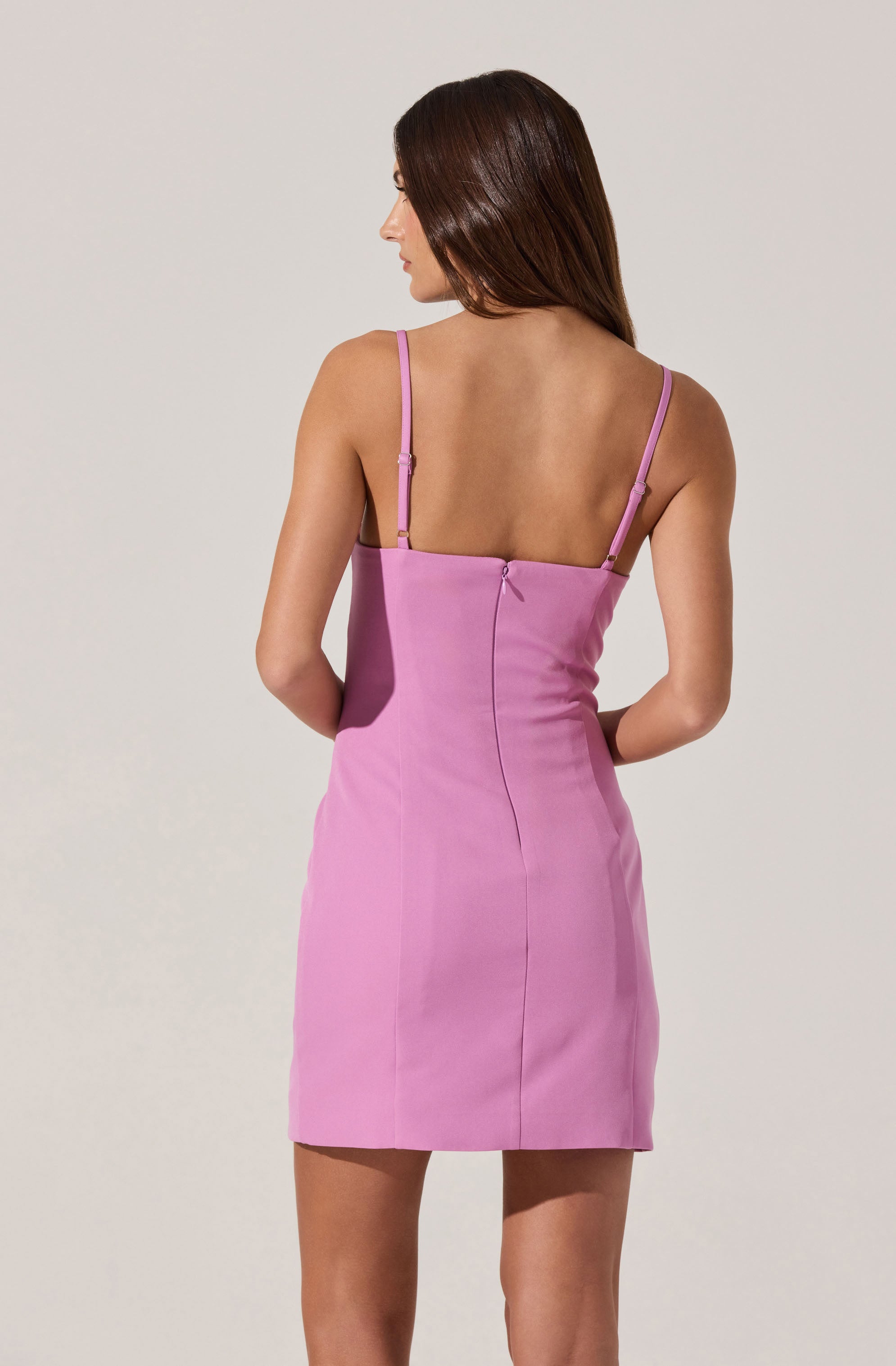 Bow Detail Bustier Mini Dress