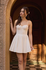 Fenna Textured Corset Mini Dress