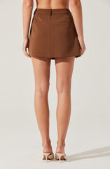 Tailored Mini Skirt