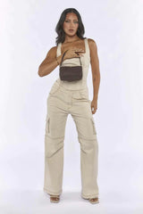 Peta And Jain Delta Shoulder Bag Chocolate